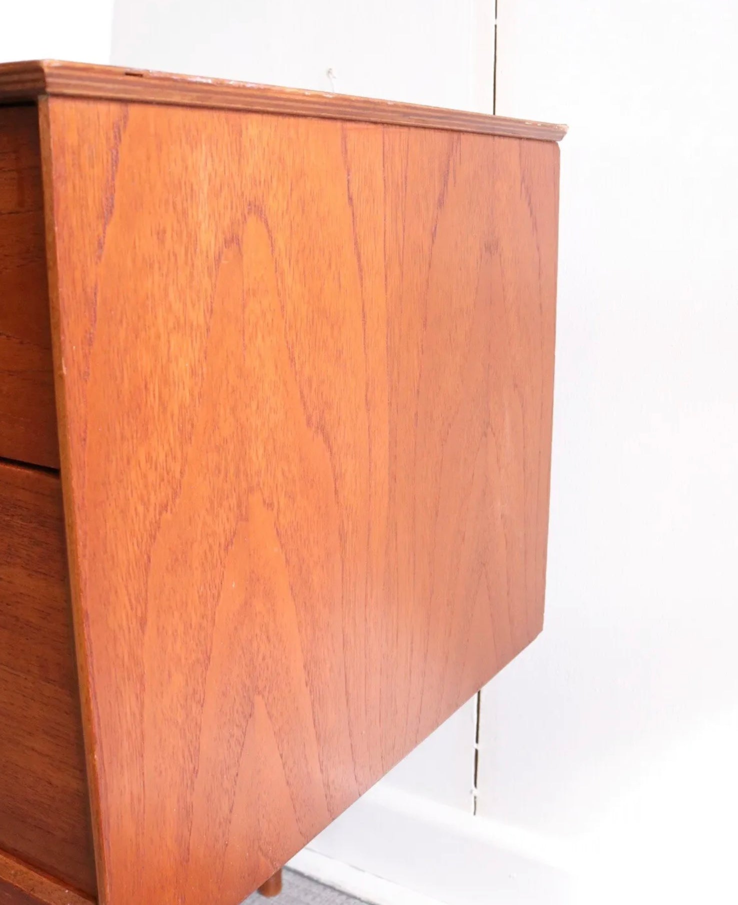 Mid Century Teak Austinsuite Compact Sideboard Vintage Furniture - teakyfinders