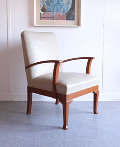 WARING & GILLOWS Side Armchair Vintage Lounge Chair Fireside Chair - teakyfinders