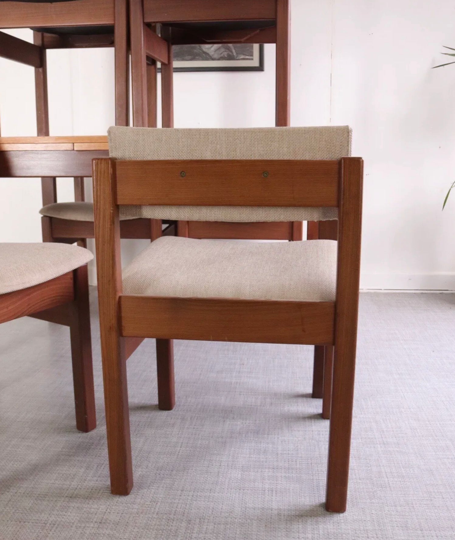 Teak GR69 Rare Gordon Russell Dining Set Table And 6 Chairs Mid Century 60s - teakyfinders