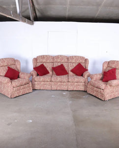 PARKER KNOLL HENLEY 3 SEATER SOFA & 2 x ARMCHAIRS IN IMMACULATE CONDITION - teakyfinders