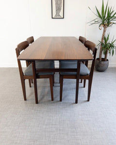 Younger Dining Table Volany Range Rectangle Plank Solid Teak Vintage Mid Century - teakyfinders