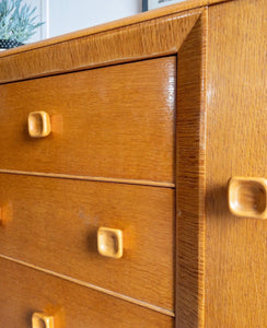Mid Century Vintage Retro Oak Sideboard Stunning Condition - teakyfinders