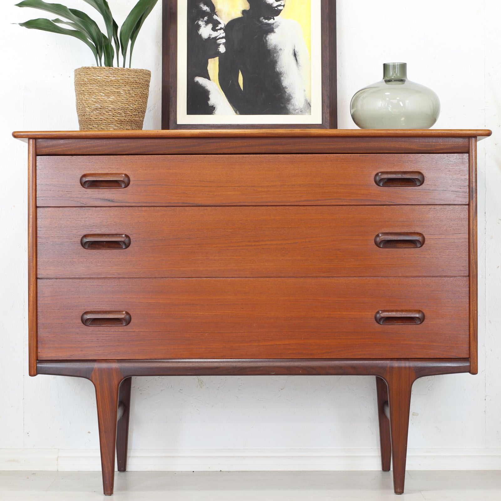 A. Younger Codan Teak Chest of Drawers - teakyfinders