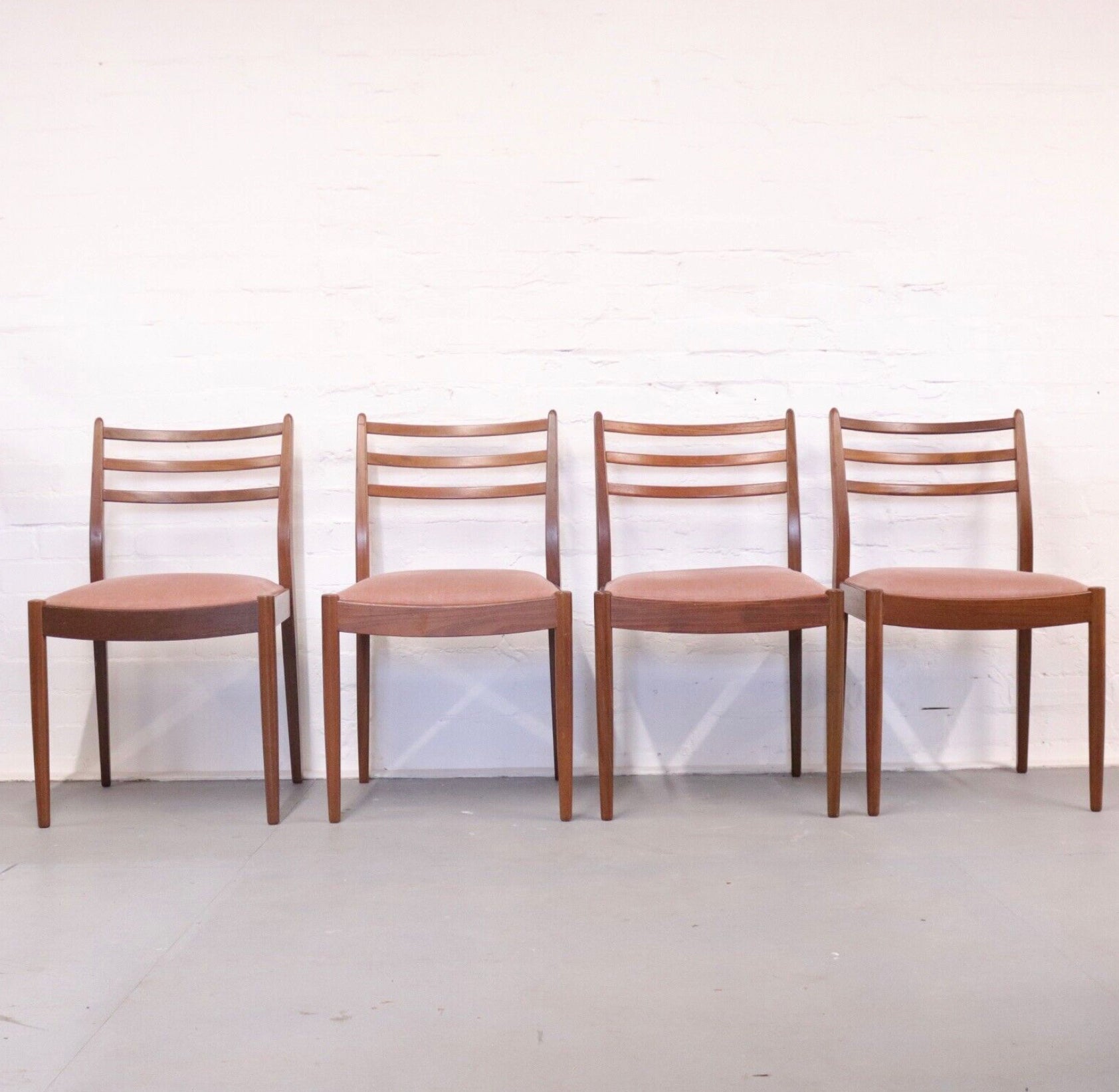 G Plan Fresco Set of 4 Dining Chairs - teakyfinders