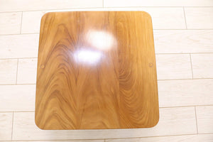 Mid Century Coffee Table Simple Small Square Design - teakyfinders