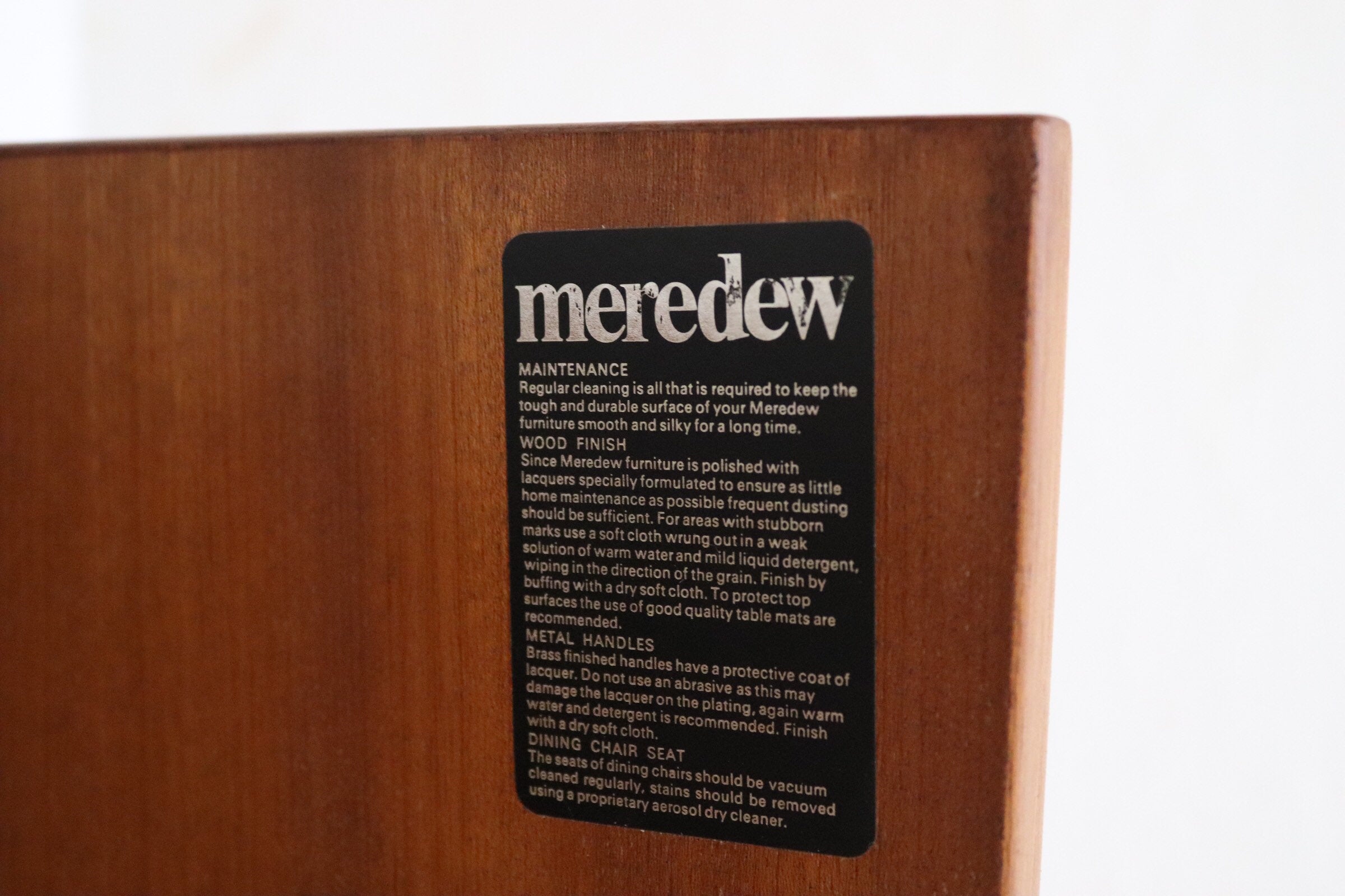 Long Meredew Teak Sideboard - teakyfinders
