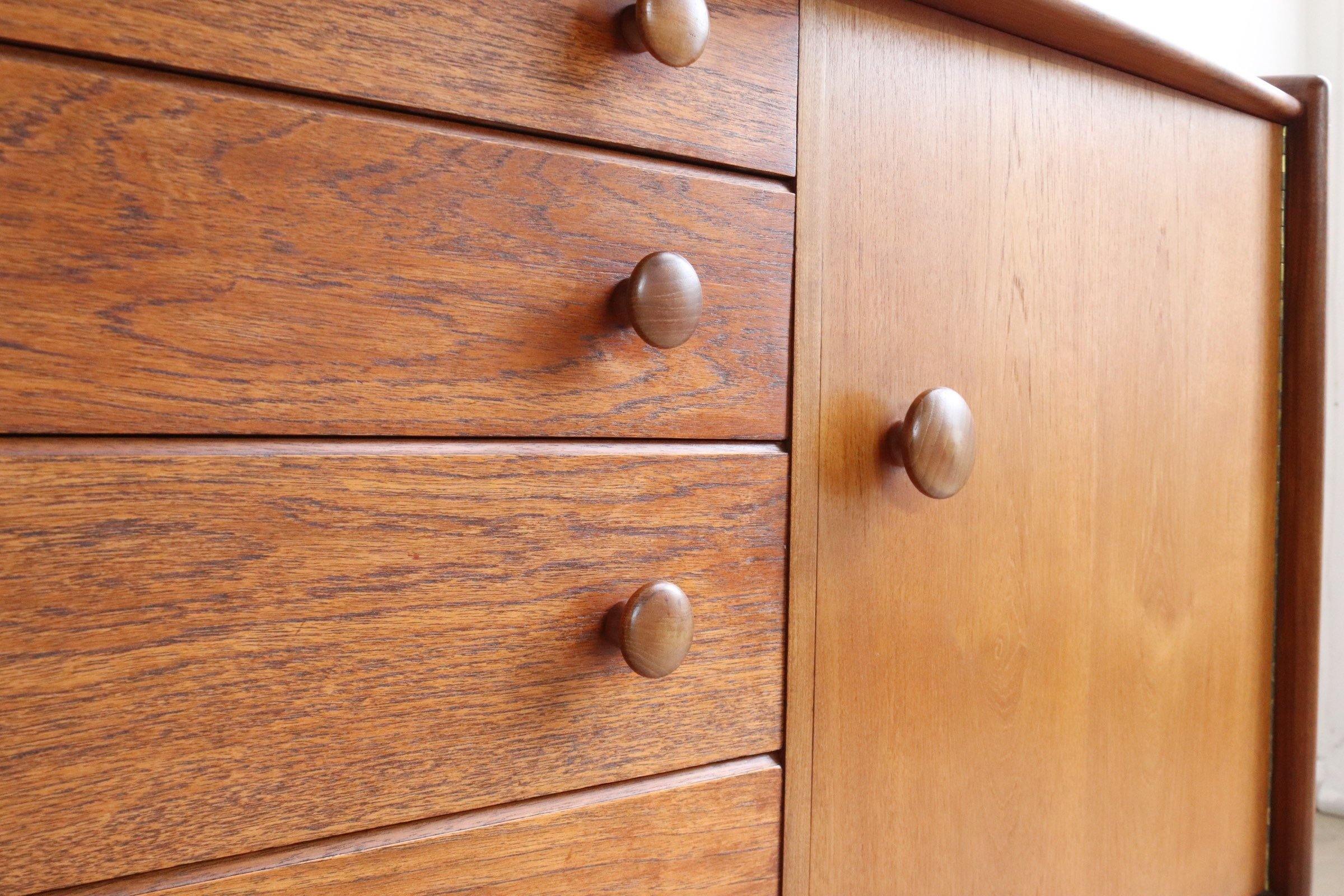 A. Younger Teak and Afromosia Volany Sideboard - teakyfinders