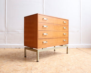 G Plan E Gomme Limba Chest of Drawers - teakyfinders