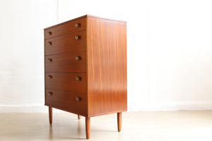 Mid Century Avalon Teak Chest of Drawers 1960’s Vintage and Retro Storage Furniture, Refinished Stunning Condition - teakyfinders