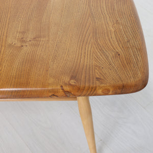 Ercol Blonde 459 Windsor Coffee Table with Magazine Rack - teakyfinders