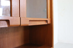G Plan Display Bookcase Drinks Cabinet - Chevron Range - teakyfinders