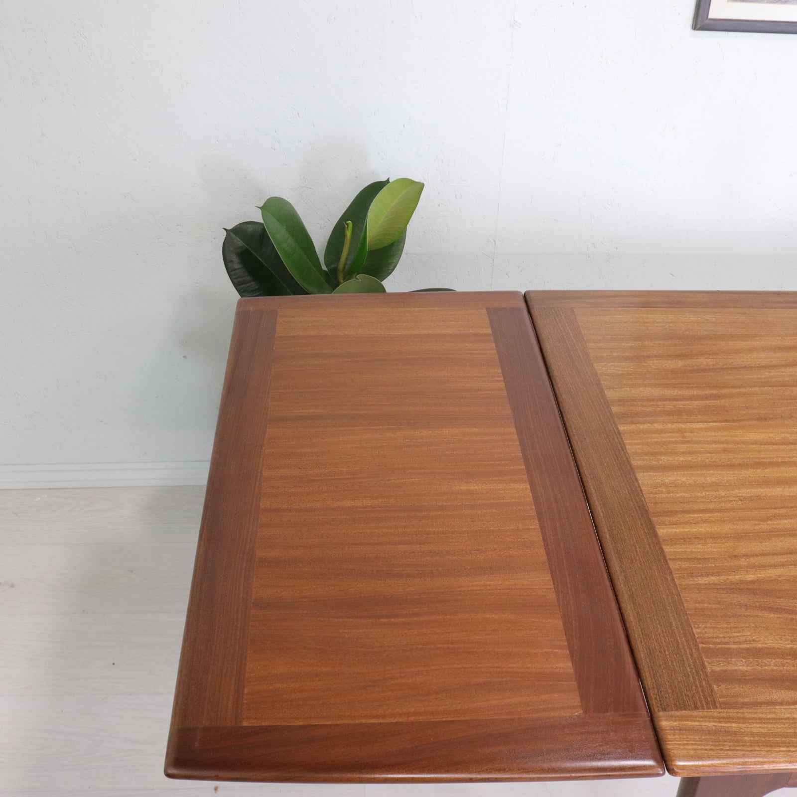 Younger Teak and Afromosia Extending Dining Table - teakyfinders