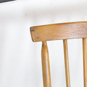 Vintage Beech Danish Rocking Chair - teakyfinders