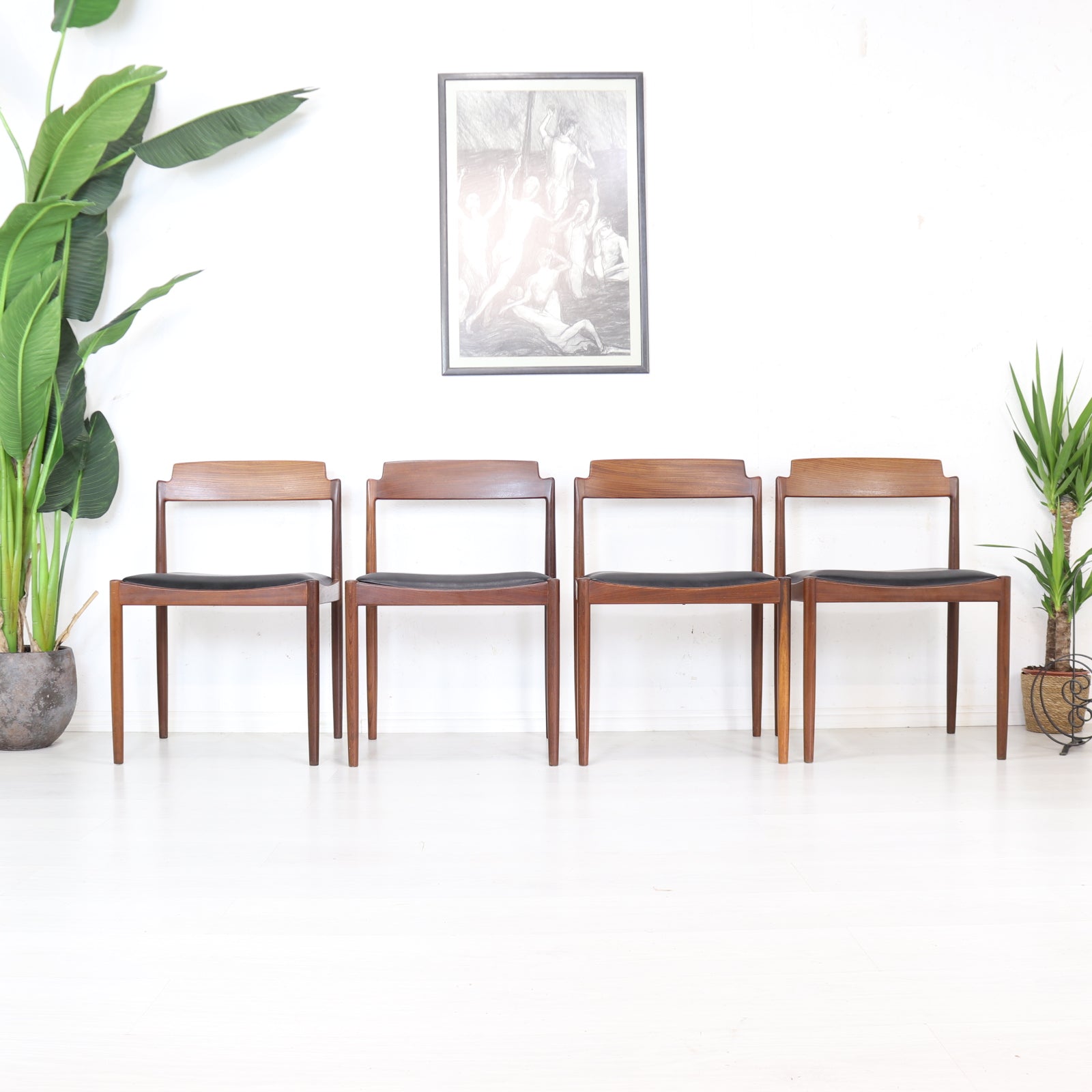 G Plan Danish Design Dining Chairs by Kofod Larsen - teakyfinders